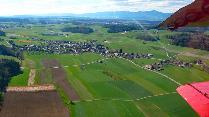 Im Sinkflug vor Bleienbach: Thörigen