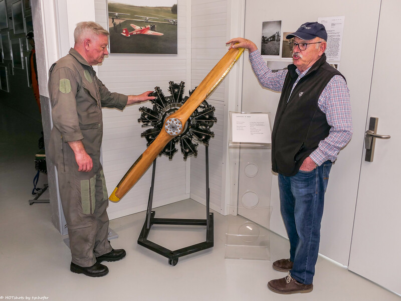 Jean und Peter schwärmen für 9-Zylinder-Sternmotoren in jeglicher Grösse!