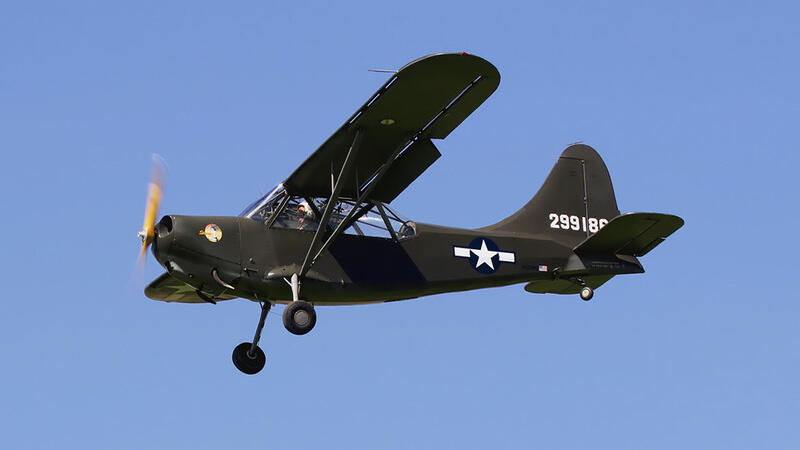 Stinson L-5A Sentinel (299186) der CAF Swiss Wing