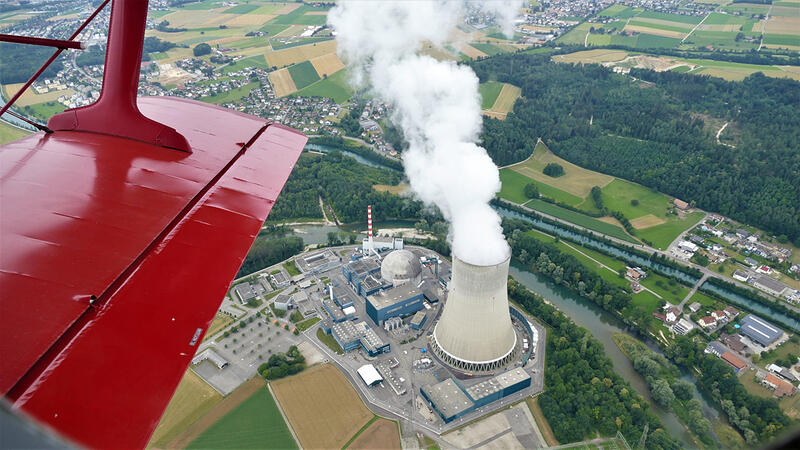 Das AKW Gösgen lässt Dampf ab!