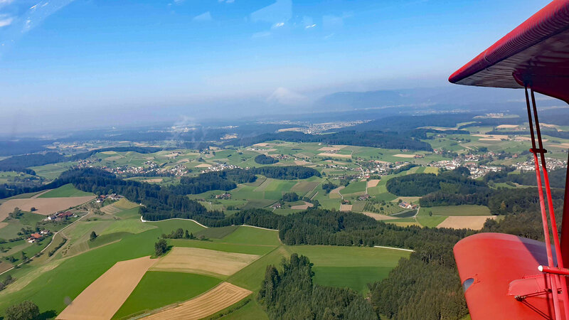 Über den Ausläufern des Napfberglandes