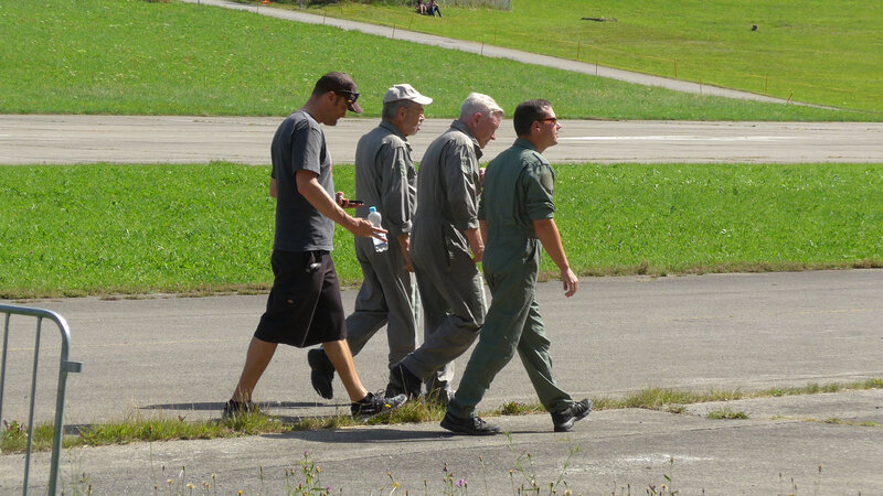 Auch die Antonov-Crew schreitet zur Abkühlung