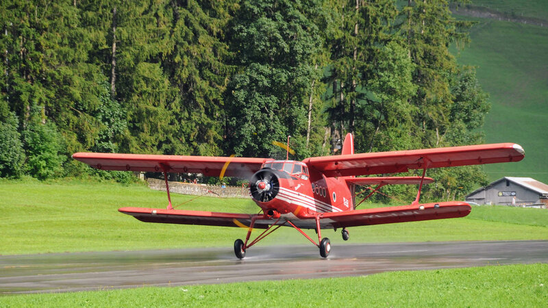 Rusalkas Heckteil fliegt bereits...
