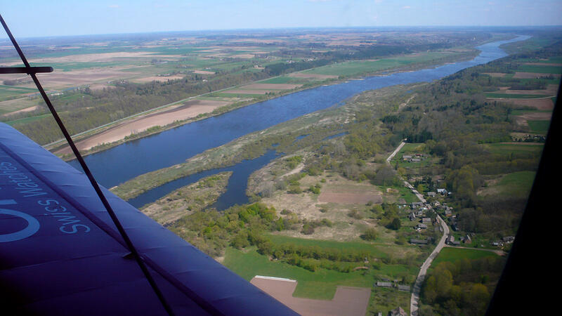 Nemunas (Memel) bei Plokščiai