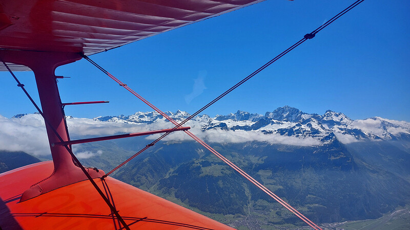 Aussicht auf die Schwyzer Alpen
