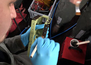 Antennenmast Reparatur Januar-Februar '23