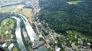 Aare-Kraftwerk bei Aarau