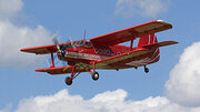 Rusalka im Landeanflug aufs Birrfeld